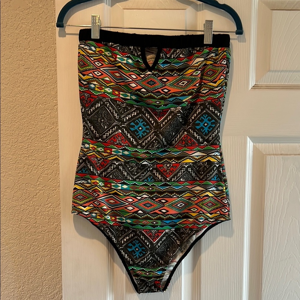 Colorful Geometric bodysuit